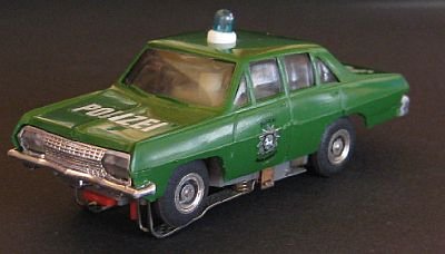 opel diplomat polizei gruen